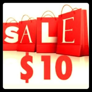 Priced reduced to $10 or less.